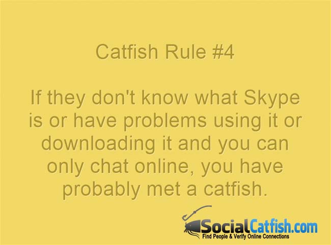if they don't know or use skype