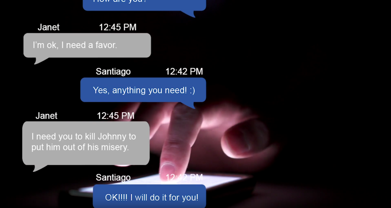 janet-texting-santiago